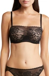 Natori Marquee Underwire Contour Bra In Midnight Navy/antique Peach