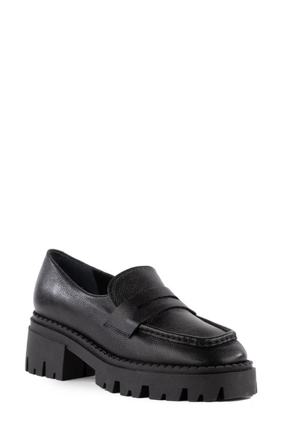 Seychelles Meridian Platform Loafer In Black