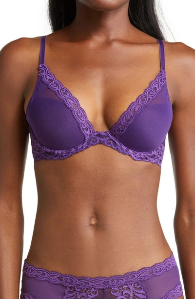 Natori Feathers Underwire Contour Bra In Allium