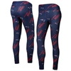 Concepts Sport Navy New England Patriots Breakthrough Allover Print Leggings In Navy