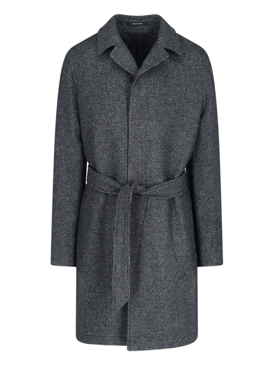 Tagliatore Curt Coat In Grigio