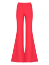 VETEMENTS MAXI FLARED TROUSERS