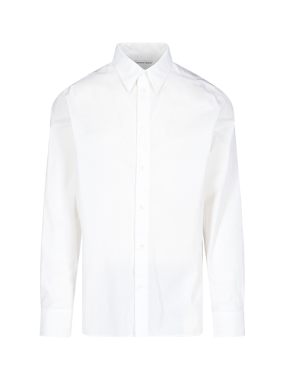 Bottega Veneta Classic Shirt In Bianco