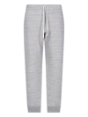 Tom Ford Drawstring Slim Cut Track Pants In Grigio