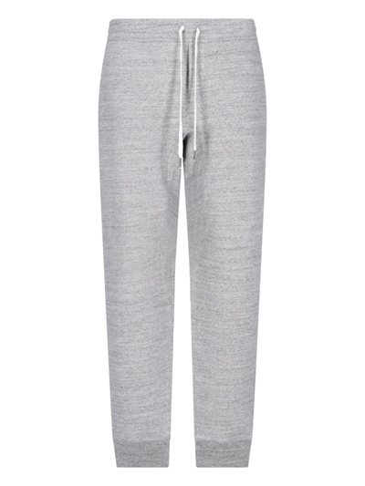 Tom Ford Garment Dyed Sweatpants In Grigio