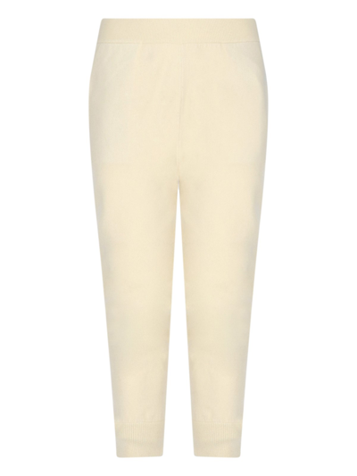 Extreme Cashmere "n°56 Yogi" Sport Trousers In Giallo