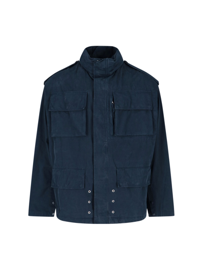 Aspesi 'new Field' Jacket In Blu