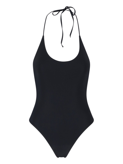 Lido Beachwear 'ventitre' One-piece Swimwear In Nero