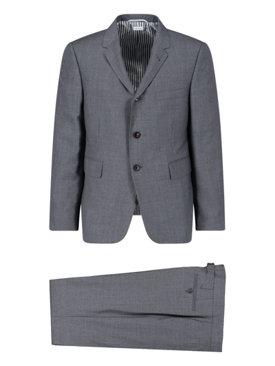 Thom Browne Classic Single-breasted Suit In Grey