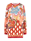 Etro Comet Jacquard-knit Wool-blend Sweater In Multi