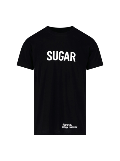 Sugar Must' T-shirt In Nero