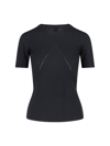 Wolford Rib Cashmere-blend Sweater In Nero