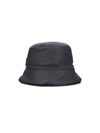 Prada Re-nylon Shearling-lined Bucket Hat In Nero