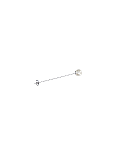 D'heygere Pearl Earring Piercing In Argento