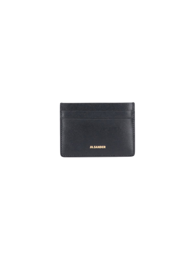 Jil Sander Women's Leather Card Holder Red main image 1