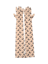 Marine Serre Printed Stretch-jersey Gloves In Rosa