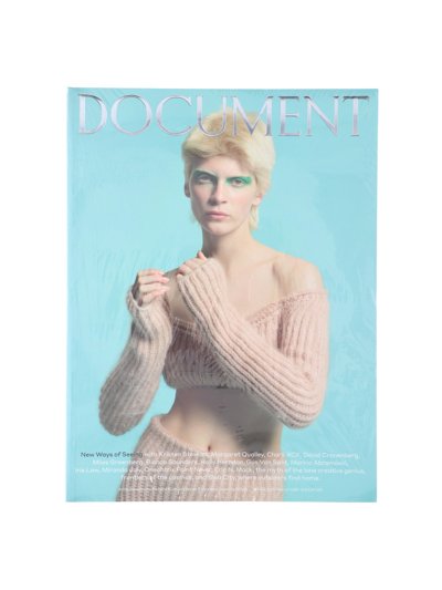 Magazine 'document Journal No. 19' In Azzurro