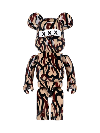 Medicom Toy X Number N & God Selection Xxx Be@rbrick 1000% In Marrone