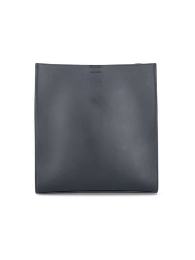 Jil Sander 'tangle' Medium Bag In Nero