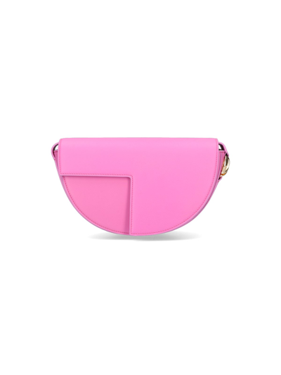 Patou Crescent-shape Shoulder Bag In Rosa