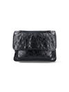Saint Laurent Large Niki Crinkled Matelassé Leather Shoulder Bag In Nero