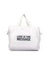 HONEY FUCKING DIJON "LOVE IS THE MESSAGE" TOTE BAG