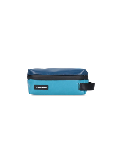 Freitag Pouch 'f35 Cheyenne' In Azzurro