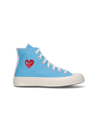 COMME DES GARÇONS PLAY "CONVERSE CHUCK 70" HIGH TOP SNEAKERS