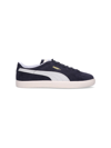 Puma Muenster Classic Man Sneakers Black Size 13 Soft Leather In Blu