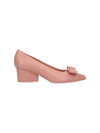 Ferragamo Viva 55mm Leather Vara Bow Pumps In Pink
