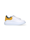 Alexander Mcqueen Lace-up Low-top Sneakers In Bianco