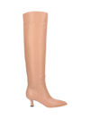 3juin Pointed-toe 60mm Boots In Beige