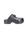 Ferragamo Gancini Ornament Clogs In Nero