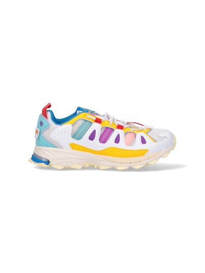 Adidas Originals Multicolor Sean Wotherspoon & Hot Wheels Edition Superturf Sneakers In White Gold Bluebird