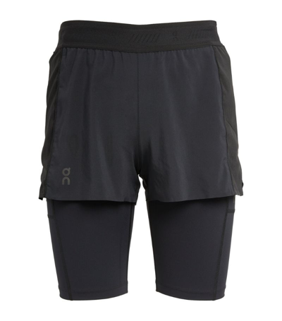 On Running Active Shorts In Black