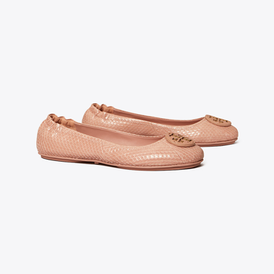 Tory Burch Minnie Travel Ballet In Meadowsweet