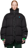 Ader Error Black Dello Down Jacket In Black