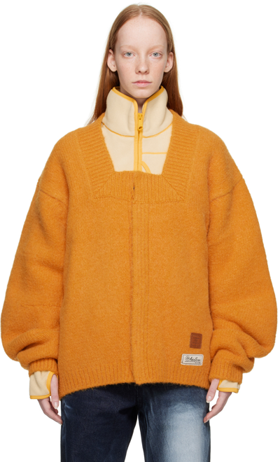 Ader Error Yellow Rufu Cardigan