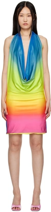 Sinead Gorey Multicolor Print Minidress In Multi