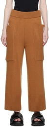 Trunk Project Tan Cargo Lounge Pants In Tan