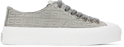 Givenchy Gray City Sneakers In Grey