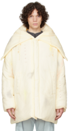 HYEIN SEO OFF-WHITE HOODED JACKET