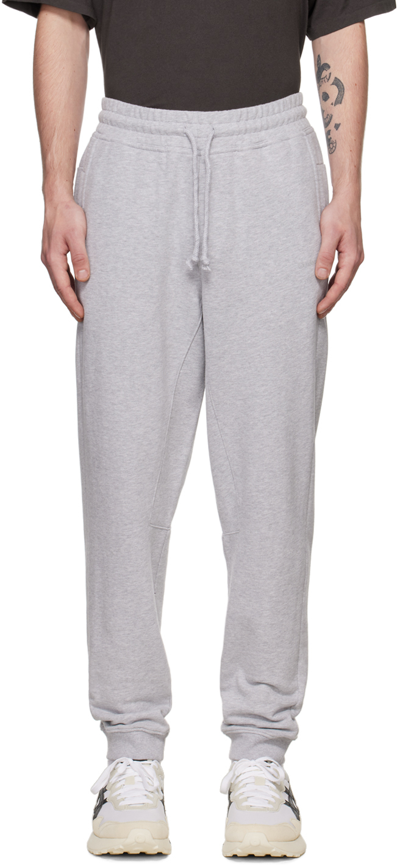 Outdoor Voices Gray Organic Cotton Lounge Pants In Heather Grey