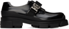 Givenchy Squared Derbies In Leather With 4g Buckle In 001-black