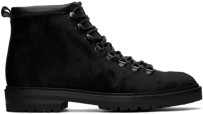 Manolo Blahnik Black Calaurio Boots In Blck(0015) 0003