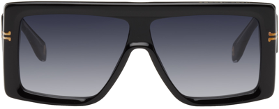 Marc Jacobs Black 1061/s Sunglasses In 7c59o Black Crystal