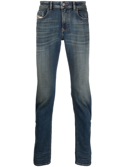 Diesel Slim-cut Denim Jeans In Blue