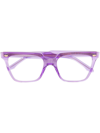 Cutler And Gross 1346-08 56mm Classic Purple Crystal Acetate Optical Glasses In Purple