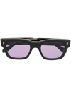 CUTLER AND GROSS SQUARE FRAME SUNGLASSES
