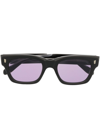 Cutler And Gross Square-frame Sunglasses In Black